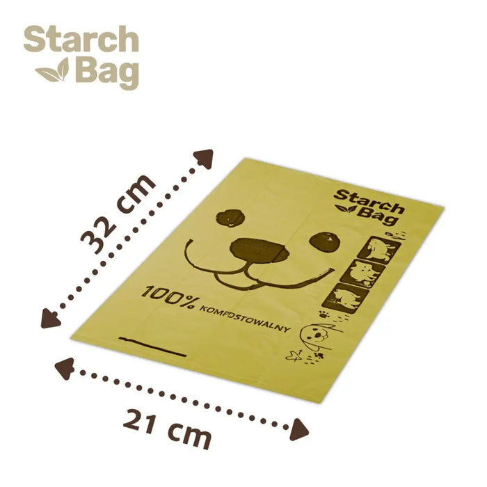 STARCHBAG БИО компостируеми торбички за изпражнения