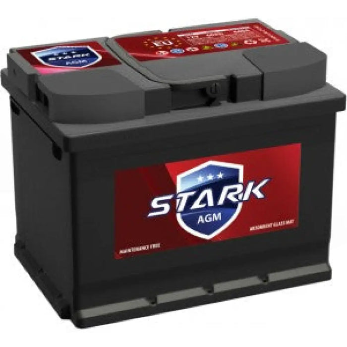 STARK RED AGM 60AH 640A R+
