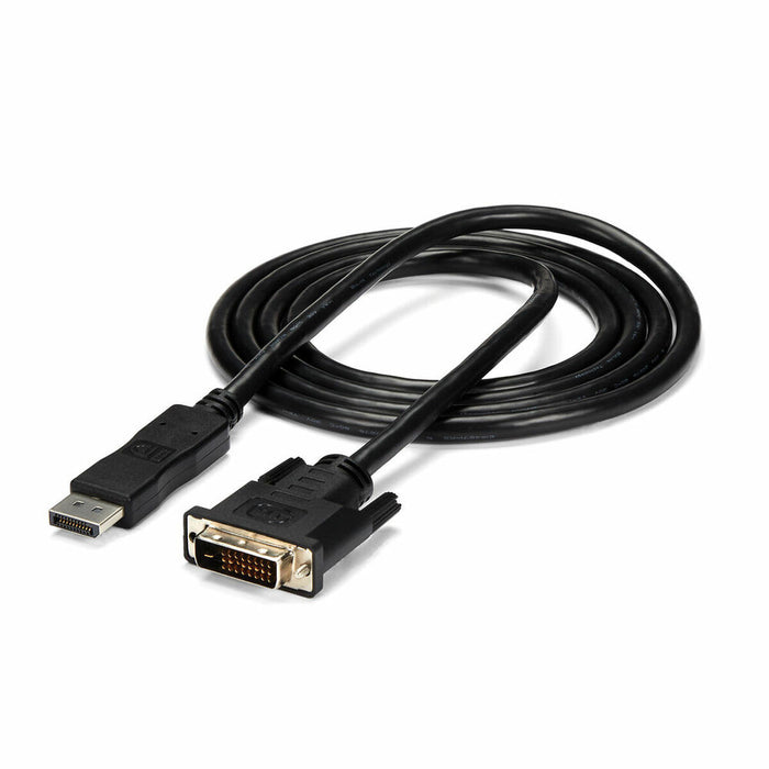 Адаптер DisplayPort към DVI Startech DP2DVIMM6            (1,8 m) Черен 1.8 m