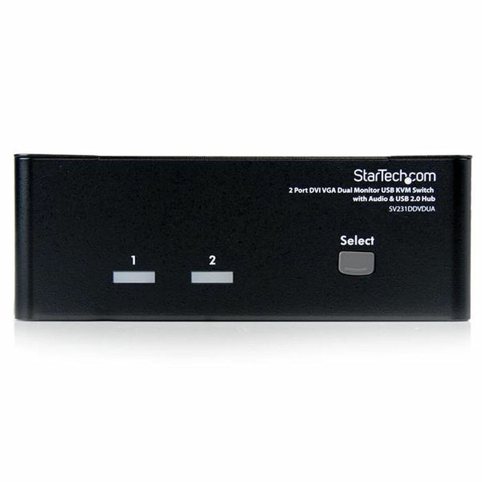 Прекъсвач KVM с 2 порта Startech SV231DDVDUA