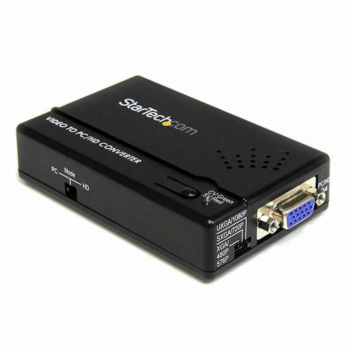 Aдаптер Startech VID2VGATV2 1600 x 1200 px Черен
