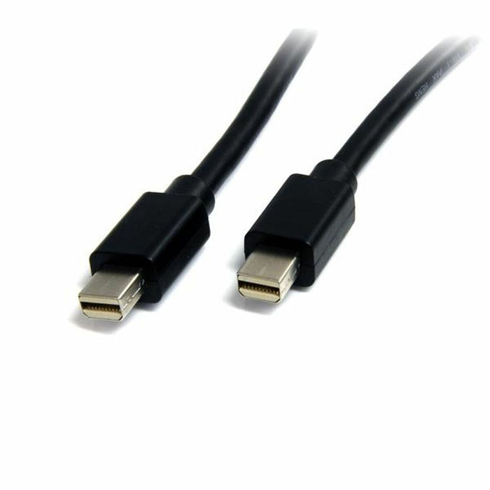 Мини кабел DisplayPort Startech MDISP1M              1 m 4K Ultra HD Черен