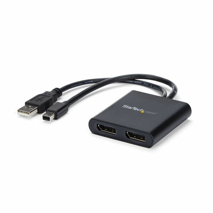 Разклонител DisplayPort Startech MSTMDP122DP Черен 4K Ultra HD