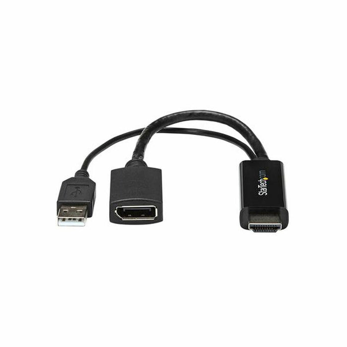Адаптер за DisplayPort към HDMI Startech HD2DP                Черен 4K