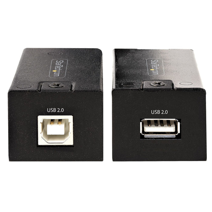 USB извод Startech C15012-USB-EXTENDER Черен 50 W