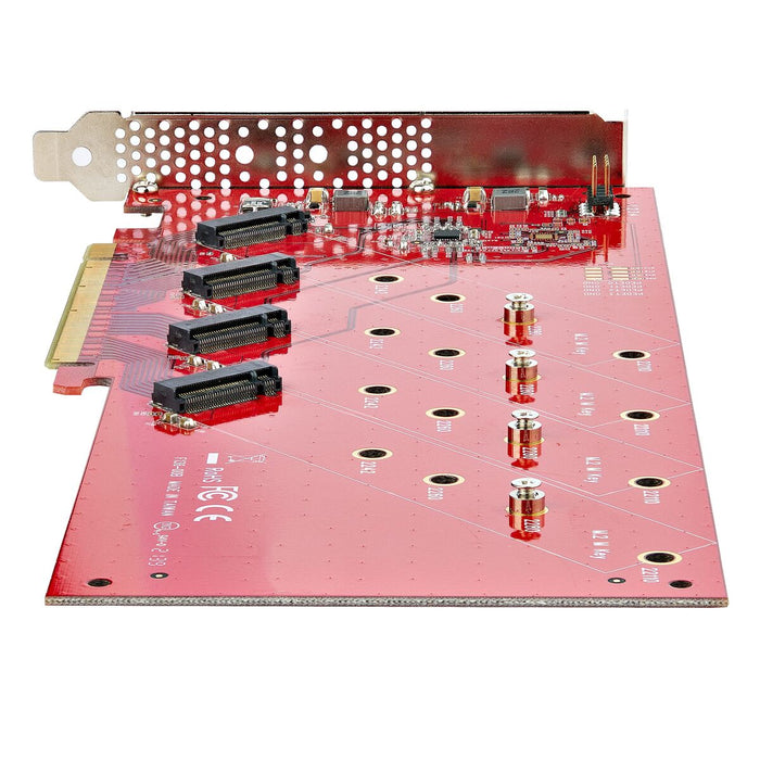 PCI карта Startech QUAD-M2-PCIE-CARD-B