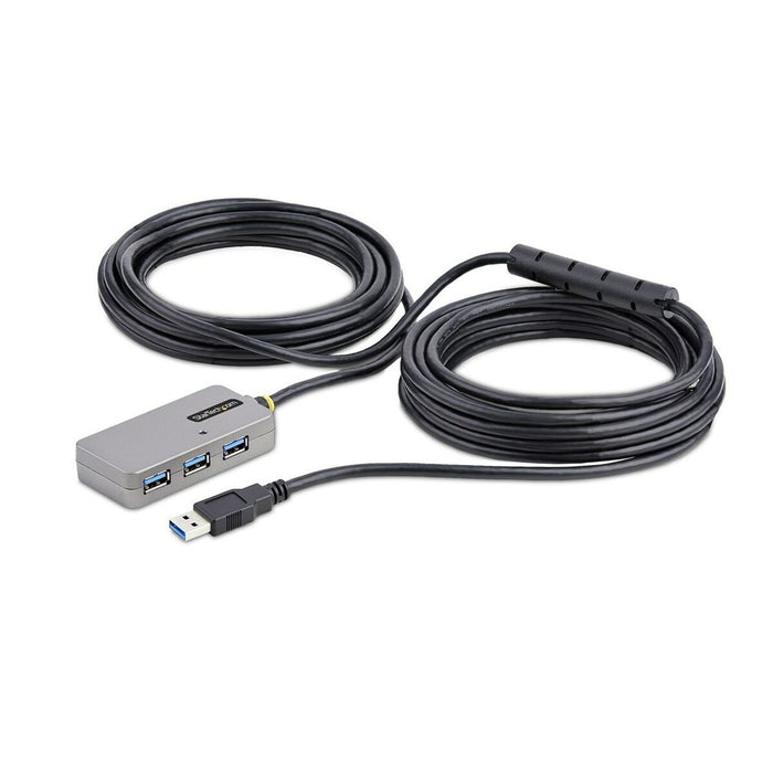 USB извод Startech U01043-USB-EXTENDER Черен Сребрист