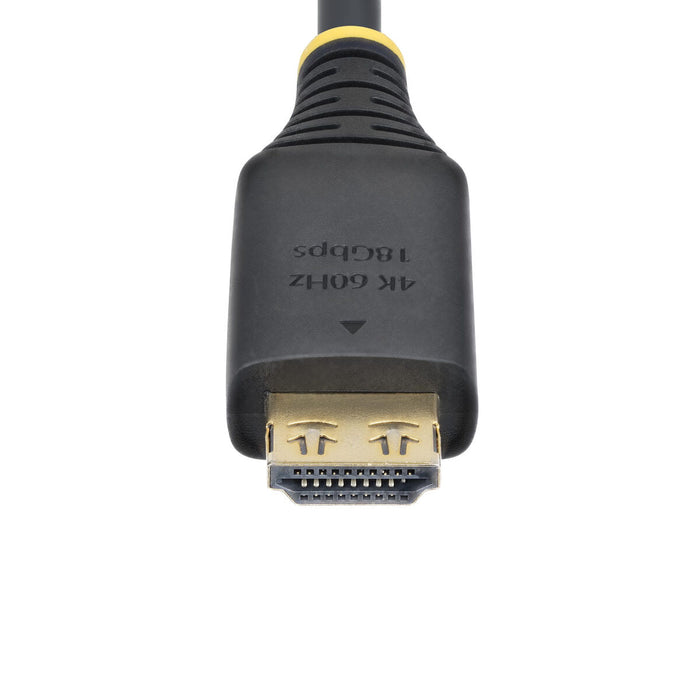 Кабел HDMI Startech HDMI2-CABLE-GRIP-3M Черен 3 m