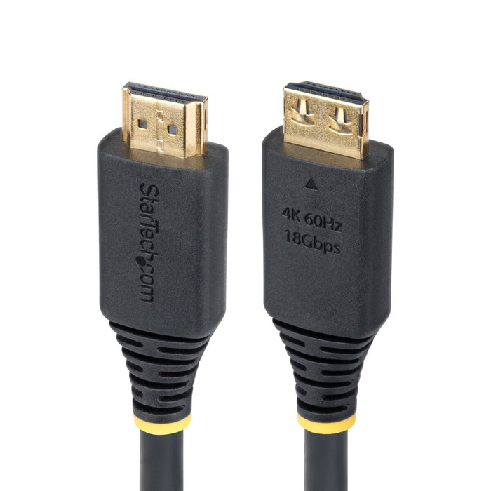 Кабел HDMI Startech HDMI2-CABLE-GRIP-50C Черен 50 cm