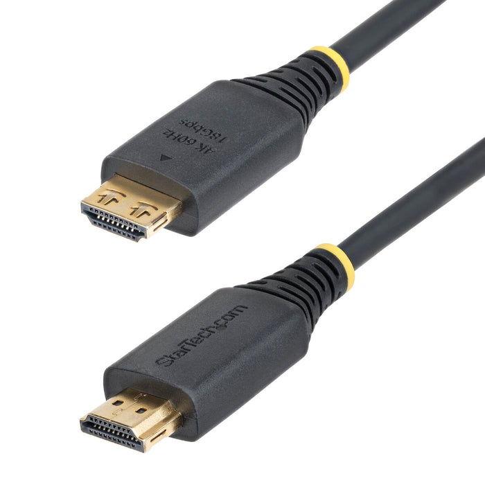 Кабел HDMI Startech HDMI2-CABLE-GRIP-50C Черен 50 cm