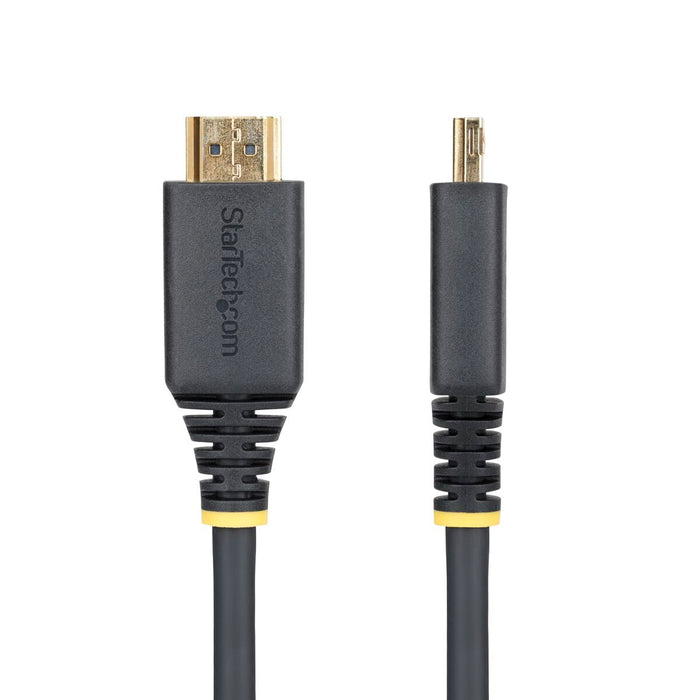 Кабел HDMI Startech HDMI2-CABLE-GRIP-50C Черен 50 cm