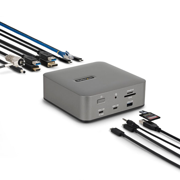USB извод Startech 215UE-TB5USB4DOCK Сив