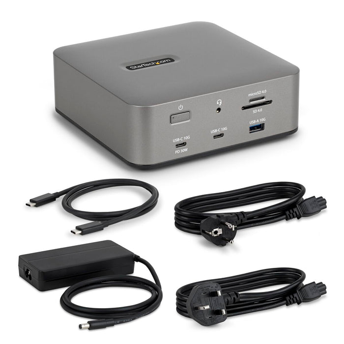 USB извод Startech 215UE-TB5USB4DOCK Сив