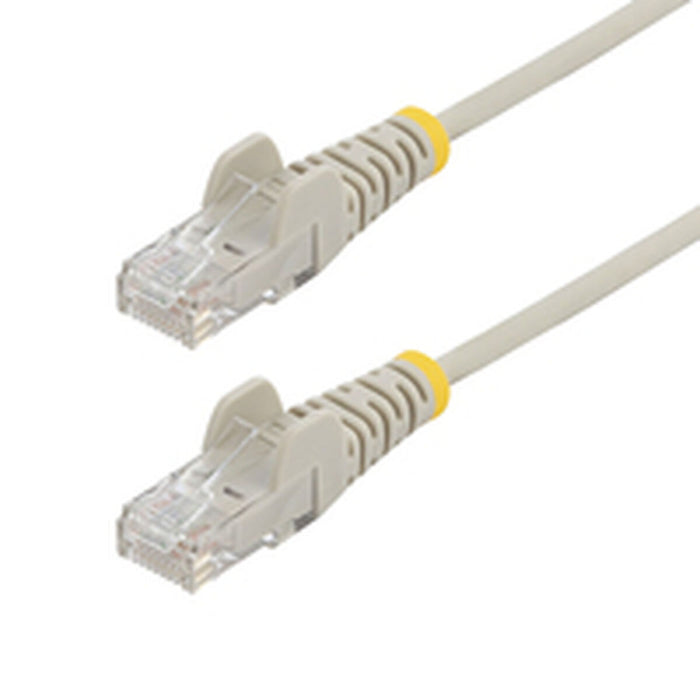 UTP категория 6 твърд мрежови кабел Startech N6PAT25CMGRS Сив 25 cm