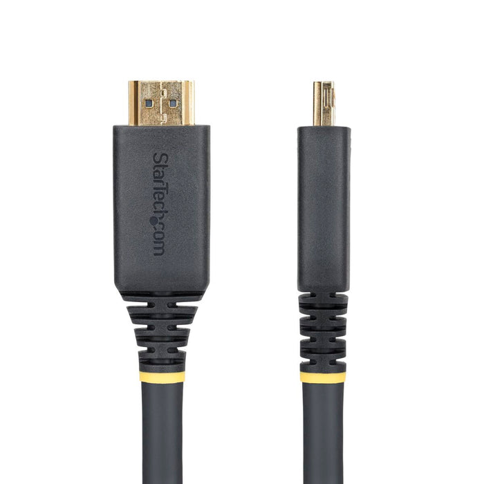 Кабел HDMI Startech HDMI2-CABLE-GRIP-15M Черен