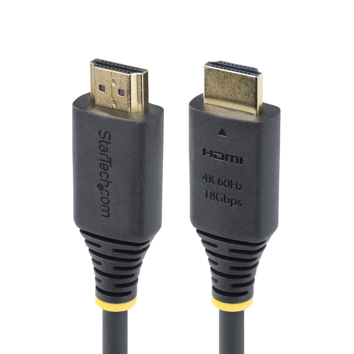 Кабел HDMI Startech HDMI2-CABLE-4K60-8F Черен
