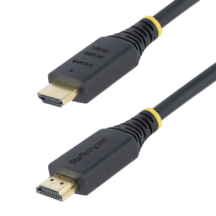 Кабел HDMI Startech HDMI2-CABLE-4K60-8F Черен