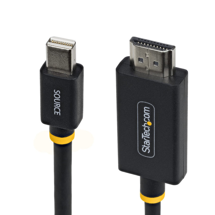 Кабел HDMI Startech 1M-MDP-HDMI2-4K60 Черен 1 m