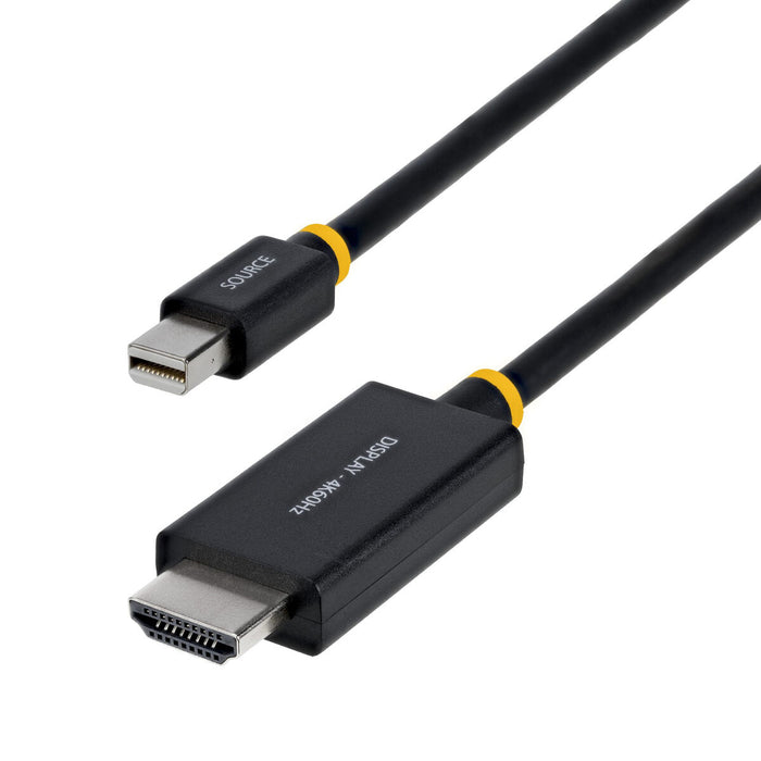 Кабел HDMI Startech 1M-MDP-HDMI2-4K60 Черен 1 m