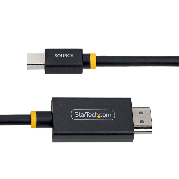 Кабел HDMI Startech 1M-MDP-HDMI2-4K60 Черен 1 m