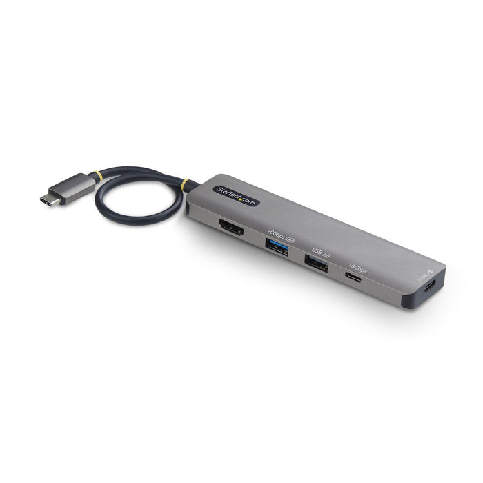 USB извод Startech 164B-USBC-MULTIPORT Сив