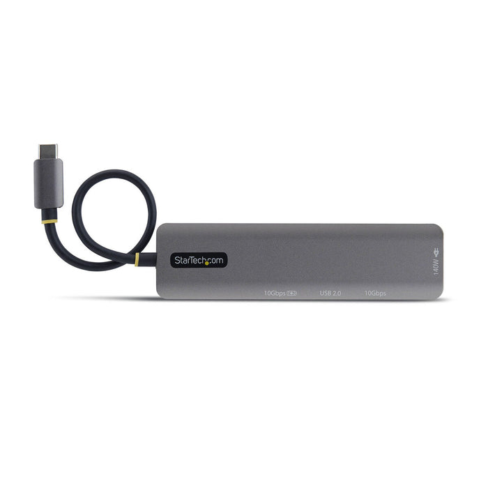 USB извод Startech 164B-USBC-MULTIPORT Сив