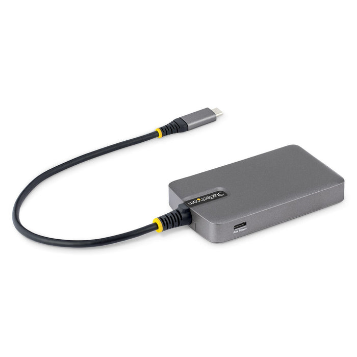 USB извод Startech 5G4AC-USB-C-HUB Сив