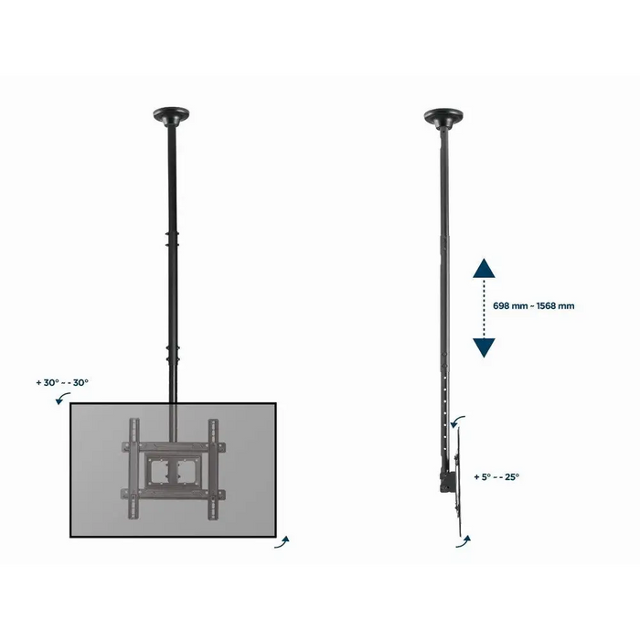 Статив за стена GEMBIRD CM-70ST-01 32’’ 70’’