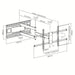 Статив за стена Techly ICA-PLB 490 43’’ 80’’