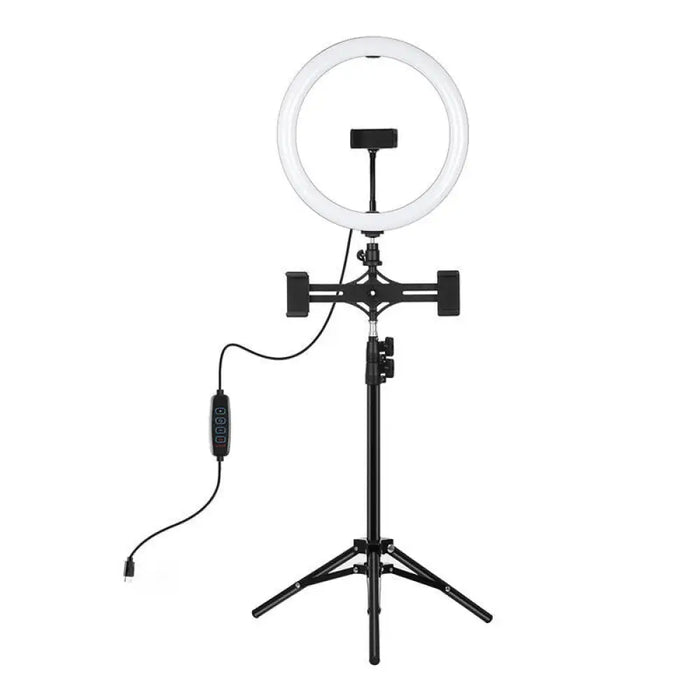 Статив за телефон с лед лампа PULUZ PKT3099B