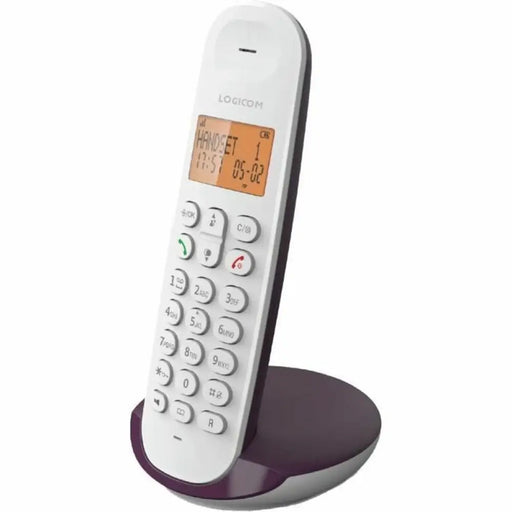 Стационарен телефон Logicom DECT ILOA 150 SOLO Патладжан