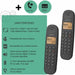 Стационарен телефон Logicom DECT ILOA 255T DUO Черен