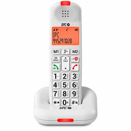 Стационарен телефон SPC 7612B Бял