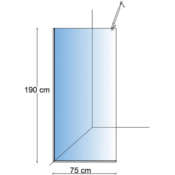 СТАЦИОНАРЕН ПАРАВАН 75/190 VICARD