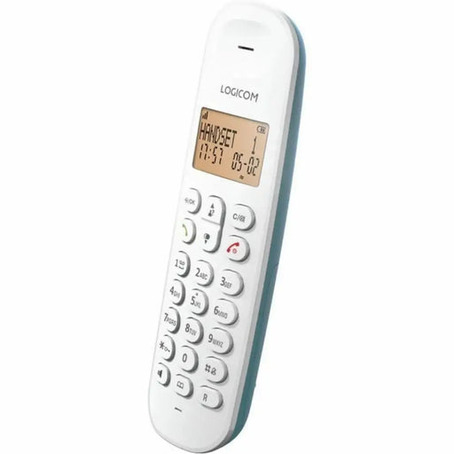 Стационарен телефон Logicom DECT ILOA 150 SOLO цвят тюркоаз