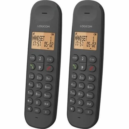 Стационарен телефон Logicom DECT ILOA 255T DUO Черен