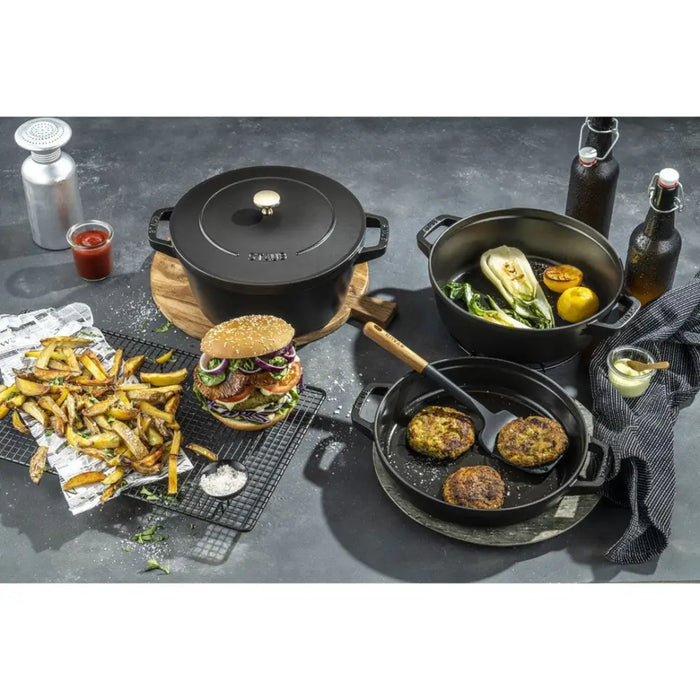 Staub La Cocotte 4,2 L кръгла чугунена тава за печене