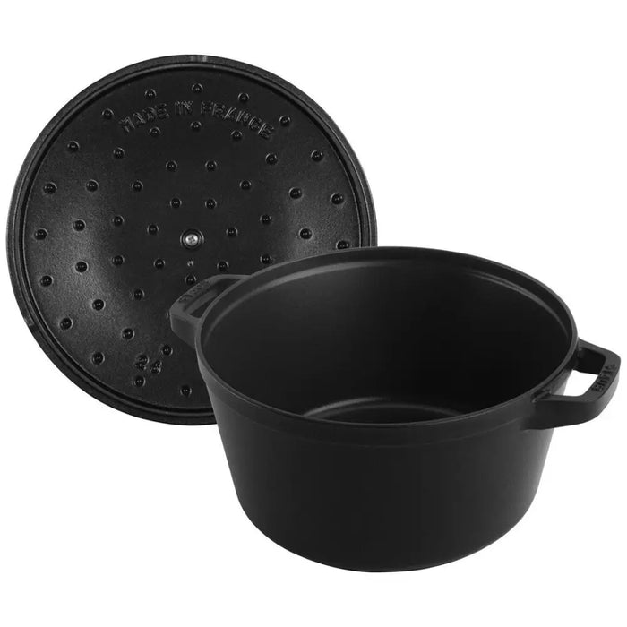 Staub La Cocotte 4,2 L кръгла чугунена тава за печене