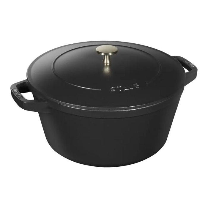 Staub La Cocotte 4,2 L кръгла чугунена тава за печене