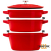 Staub La Cocotte Round Cast iron Casserole baking dish --