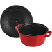 Staub La Cocotte Round Cast iron Casserole baking dish --