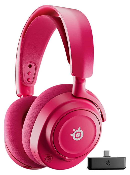 Гейминг слушалки SteelSeries - Arctis Nova 7 Gen, безжични, розови