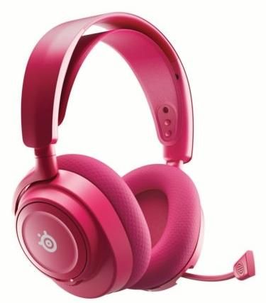 Гейминг слушалки SteelSeries - Arctis Nova 7 Gen, безжични, розови