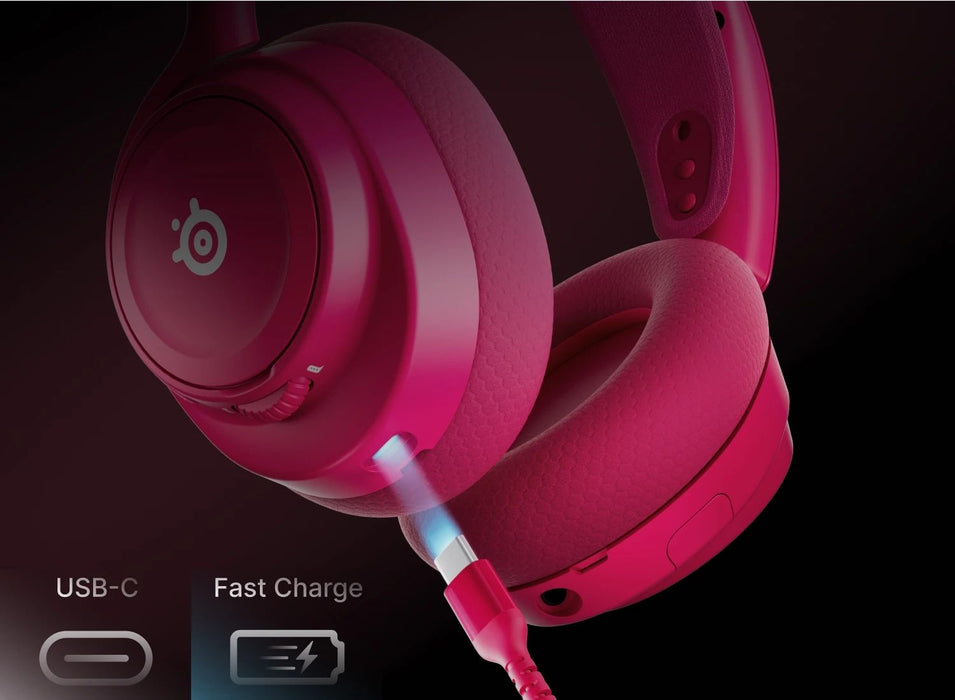 Гейминг слушалки SteelSeries - Arctis Nova 7 Gen, безжични, розови