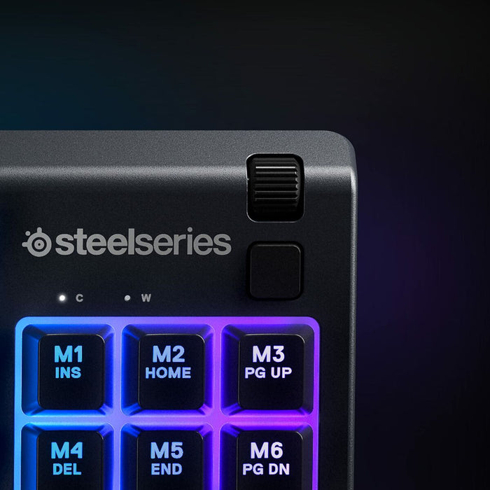 Клавиатура за игри SteelSeries APEX 3 TKL Черен Испанска Qwerty