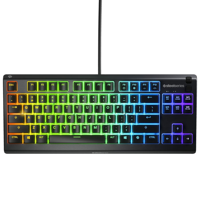 Клавиатура за игри SteelSeries APEX 3 TKL Черен Испанска Qwerty