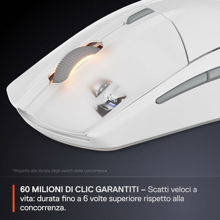 Мишка SteelSeries 62524 Бял