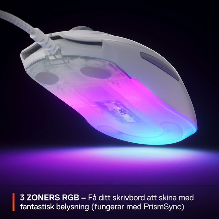 Мишка SteelSeries 62516 Бял