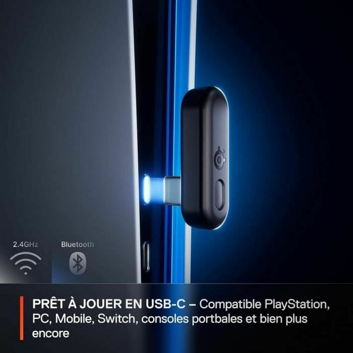 Слушалки SteelSeries Arctis Nova 3PW Бял