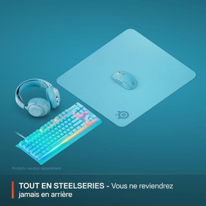 Подложка за мишка SteelSeries цвят тюркоаз